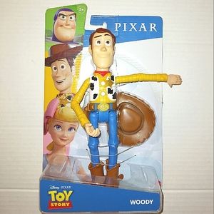 NWT Disney Pixar Collectible Posable Woody Doll